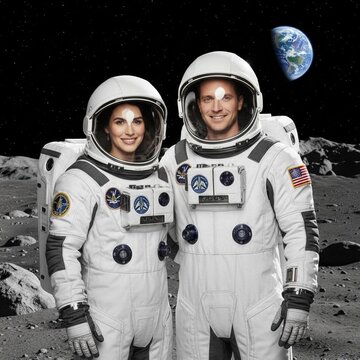 Astronaut Career Occupation AI Portrait transformation