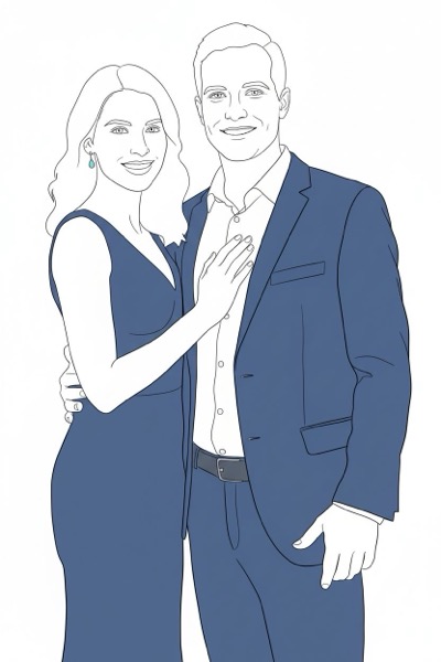 Minimalist Line Art - AI Art Style Transformation