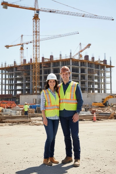 Construction Worker - AI Portrait Transformation