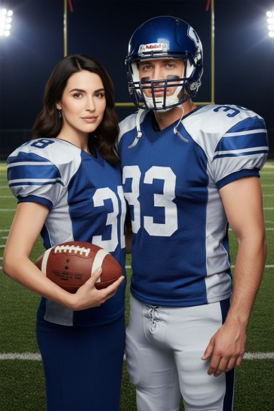 American Football - AI Portrait Transformation