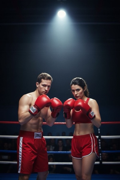 Boxing / Kickboxing - AI Portrait Transformation