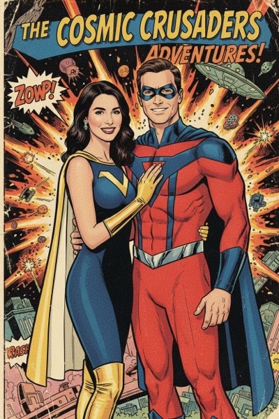 Retro Pulp Comic - AI Portrait Transformation