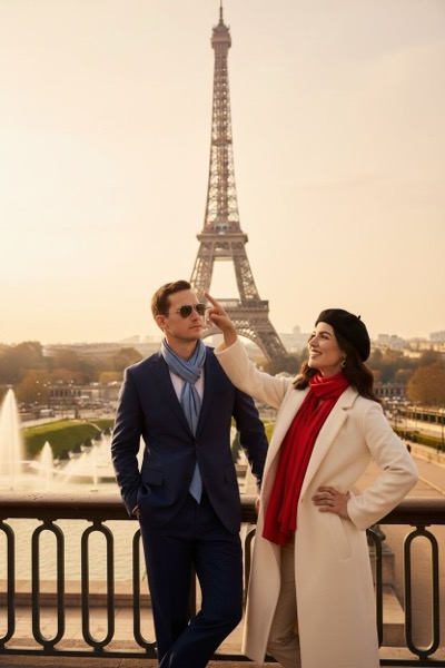 Paris, France - AI Portrait Transformation