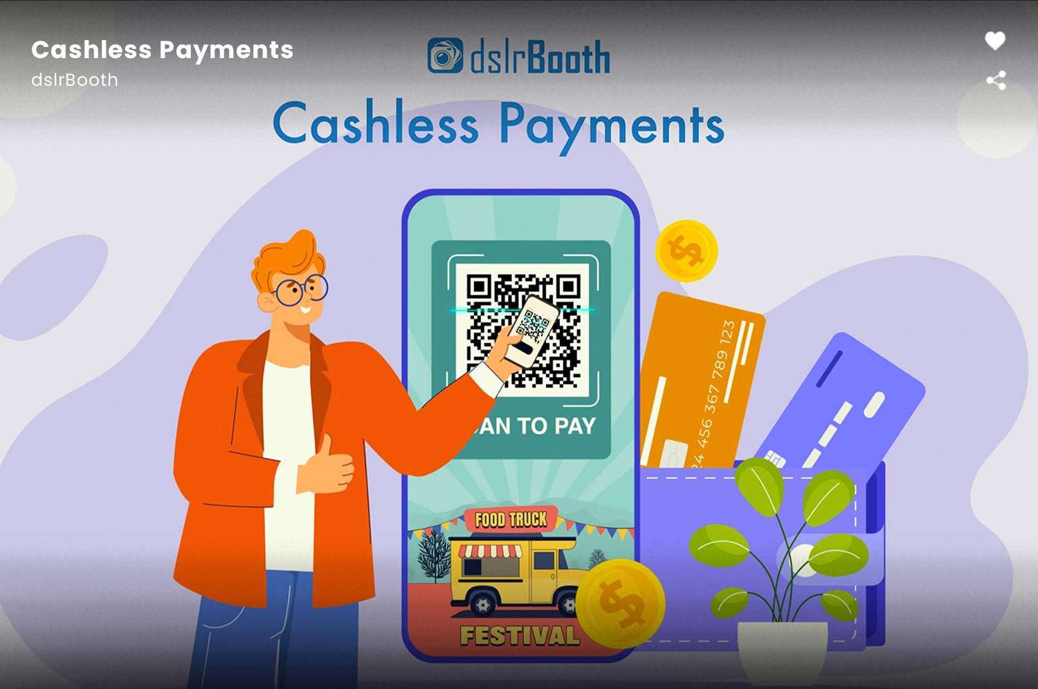 Video showing Booth Payment feature in dslrBooth